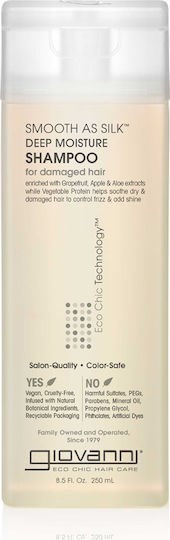 Picture of Giovanni Smooth As Silk Shampoo 250ml
