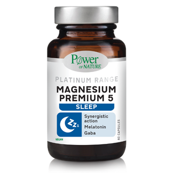 Picture of POWER OF NATURE Platinum MAGNESIUM PREMIUM 5 PLUS SLEEP 60CAPS