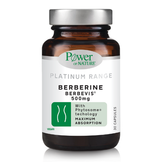Picture of POWER OF NATURE PLATINUM BERBERINE 500MG 30CAPS