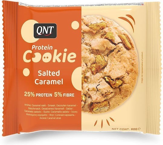 Picture of QNT Protein Cookie με Κομματάκια Salted Caramel 60gr