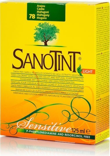 Picture of Sanotint Light 78 Βαφή Μαλλιών Χωρίς Αμμωνία Καστανο Ακαζου 125ml