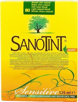 Picture of Sanotint Light 80 Βαφή Μαλλιών Χωρίς Αμμωνία Ανοιχτό Φυσικό Ξανθό 125ml