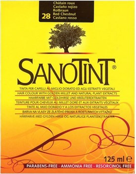 Picture of Sanotint Classic 28 Βαφή Μαλλιών Χωρίς Αμμωνία Καστανό Κόκκινο 125ml