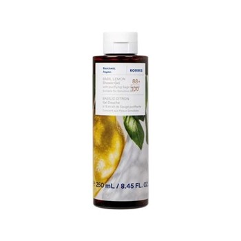 Picture of Korres Renewing Body Cleanser Basil Lemon Αφρόλουτρο Βασιλικός Λεμόνι 250ml