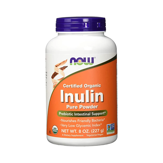 Picture of Now Inulin Prebiotic Pure Powder 227gr
