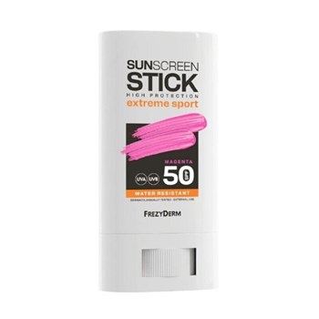 Picture of Frezyderm Sun Screen Extreme Sport Stick Intense Color Magenta Αντηλιακό Για Πρόσωπο & Σώμα Με Χρώμα SPF50 20ml