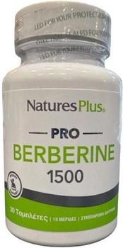 Picture of Natures Plus Pro Berberine 1500mg 30tbs