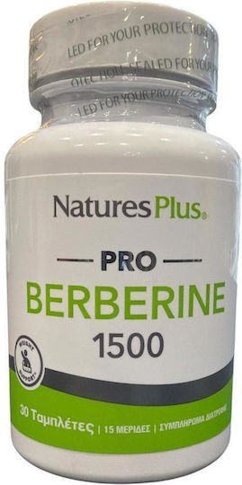 Picture of Natures Plus Pro Berberine 1500mg 30tbs