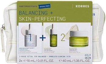 Picture of Korres SMART YOGHURT™ Super Serum με Προβιοτικά 15ml + Santorini Grape Velvet Λάδι Προσώπου 15ml + Santorini Grape Poreless Κρέμα-Gel 40ml / ΕΙΔΙΚΗ ΤΙΜΗ