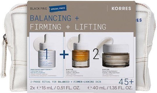 Picture of Korres SMART YOGHURT™ Super Serum με Προβιοτικά 15ml + Black Pine Σύσφιγξη + Lifting Serum 15ml + Black Pine Σύσφιγξη + Lifting Κρέμα Ημέρας 40ml / ΕΙΔΙΚΗ ΤΙΜΗ