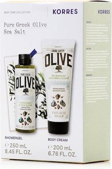 Picture of Korres Discover Pure Greek Olive Oil Σετ Περιποίησης για Καθαρισμό Σώματος με Αφρόλουτρο 250ml & Κρέμα Σώματος 200ml