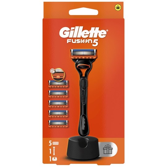 Picture of GILLETTE FUSION 6X(5ΑΝΤ+ΛΑΒΗ+Stand ΔΩΡΟ)