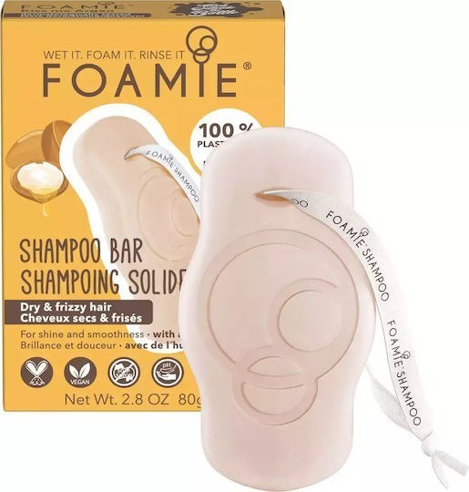 Picture of FOAMIE Shampoo Bar Kiss Me Argan Dry Fizzy Hair 80gr