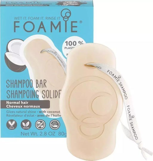 Picture of FOAMIE Shampoo Bar Shake Your Coconut Normal Hair 80gr