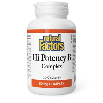 Picture of Natural Factors Hi Potency B Complex 50 mg 60caps