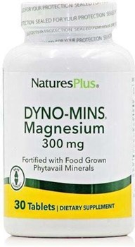 Picture of Natures Plus Dyno-Mins Magnesium 300mg 30 tabs