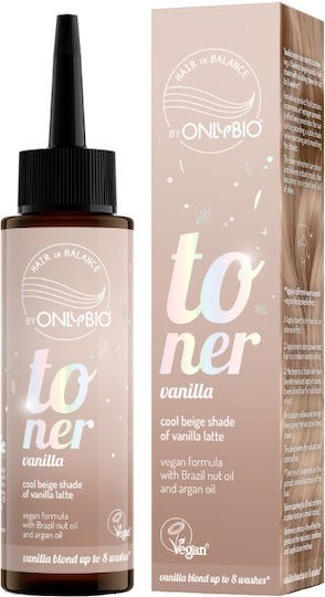 Picture of ONLYBIO Toner Μαλλιών, Vegan Χωρίς Αμμωνία  Vanilla, 100ml