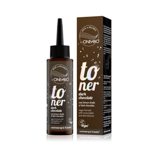 Picture of ONLYBIO Toner Μαλλιών, Vegan Χωρίς Αμμωνία Dark Chocolate, 100ml