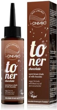 Picture of ONLYBIO Toner Μαλλιών, Vegan Χωρίς Αμμωνία Chocolate, 100ml