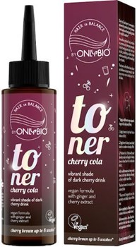 Picture of ONLYBIO Toner Μαλλιών, Vegan Χωρίς Αμμωνία Cherry Cola, 100ml