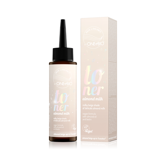 Picture of ONLYBIO Toner Μαλλιών, Vegan Χωρίς Αμμωνία Almond Milk, 100ml