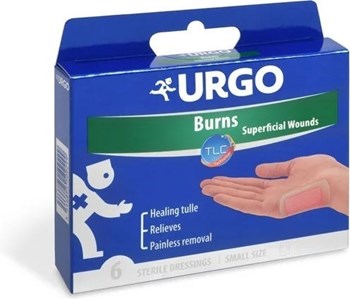 Picture of URGO Burns Αυτοκόλλητα Επιθέματα 5x7cm 6τμχ