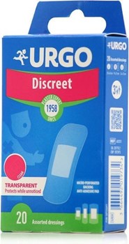Picture of Urgo Discreet Wound Dressing (20τμχ) - Διαφανή Επιθέματα για Επιφανειακές Πληγές