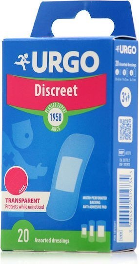 Picture of Urgo Discreet Wound Dressing (20τμχ) - Διαφανή Επιθέματα για Επιφανειακές Πληγές