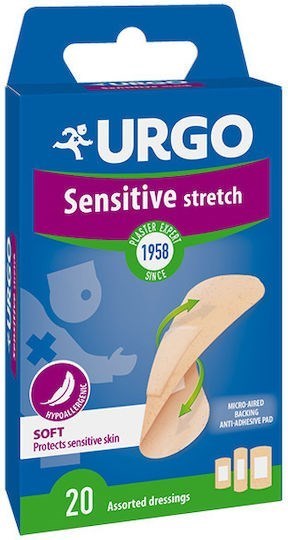 Picture of Urgo Sensitive Stretch Αυτοκόλλητα Επιθέματα 20τμχ
