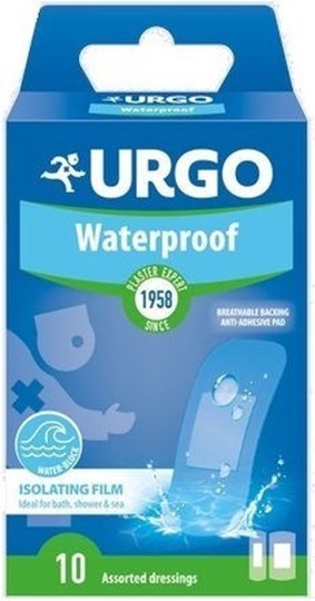 Picture of UrgoAdvanced Waterproof Adhesive Bandages – Superior Skin Protection 10-pack