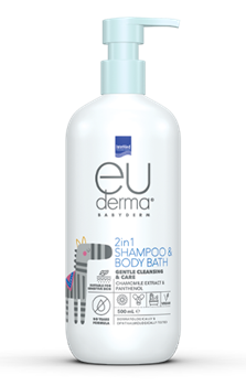 Picture of INTERMED EUDERMA BABYDERM 2 σε 1 Σαμπουάν & Αφρόλουτρο 500ml