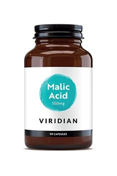 Picture of VIRIDIAN Malic Acid 550mg 90caps