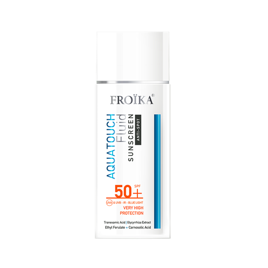 Picture of FROIKA AQUATOUCH FLUID SUNSCREEN SPF50+ ANTI-SPOT 50ML