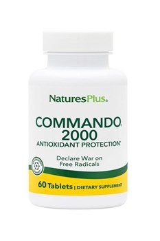 Picture of Natures Plus COMMANDO 2000 60tabs