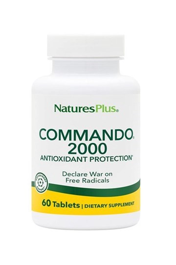 Picture of Natures Plus COMMANDO 2000 60tabs