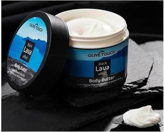 Picture of Olive Touch Black Lava Effect Ενυδατικό Butter Σώματος για Ξηρές Επιδερμίδες 100ml