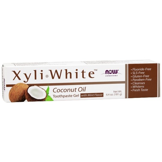 Picture of Now Xyliwhite Coconut Oil Οδοντόκρεμα με Ξυλιτόλη & Λάδι Καρύδας 181g