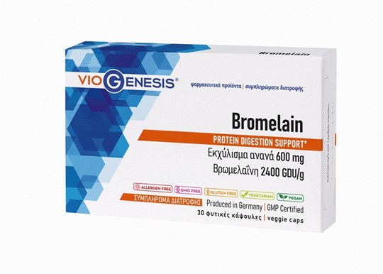 Picture of VioGenesis Bromelain 2400 GDU/g 30caps