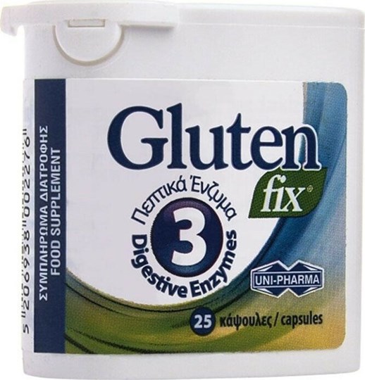 Picture of UNI-PHARMA Gluten Fix 25 κάψουλες
