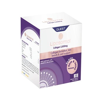 Picture of Quest Liposomal Collagen 2,850mg (30 sachets) - Πόσιμο Λιποσωμικό Κολλαγόνο με Γεύση Τροπικών Φρούτων