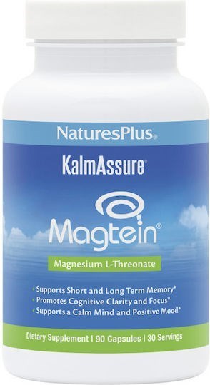 Picture of Nature's Plus Magtein Magnesium L-threonate 90 κάψουλες