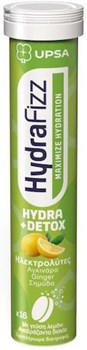 Picture of UPSA HydraFizz Hydra & Detox 16 αναβράζοντα δισκία Λεμόνι
