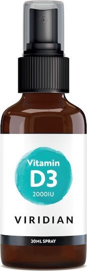 Picture of Viridian Vitamin D3 2000iu Spray 20ml