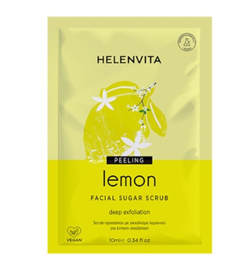Picture of Helenvita Peeling Lemon Facial Sugar Scrub 10ml