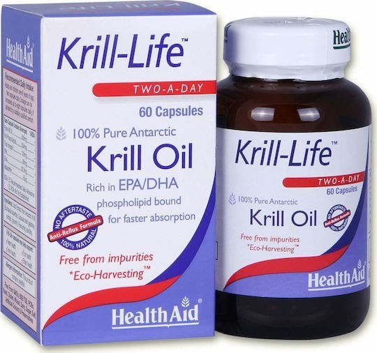 Picture of Health Aid Krill-Life 500mg 60 κάψουλες