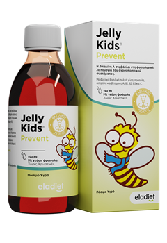 Picture of Eladiet Jelly Kids Prevent Βιταμίνη για Ενέργεια & Ανοσοποιητικό 150ml