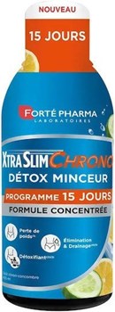 Picture of Forte Pharma Xtraslim Chrono Detox Συμπλήρωμα για Αδυνάτισμα 450ml Αγγούρι-Λεμόνι