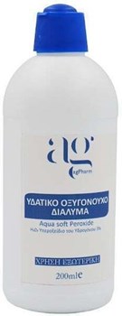 Picture of Ag Pharm Aqua Soft Peroxide Οξυζενέ Εξωτερική Χρήση 200ml