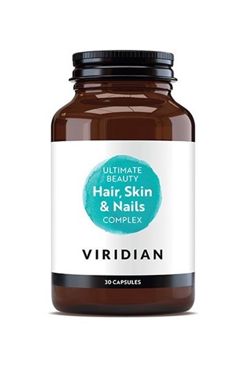 Picture of VIRIDIAN Ultimate Beauty Skin, Hair and Nails Complex Veg 30 Caps