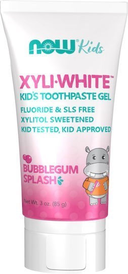 Picture of Now XyliWhite™ Bubblegum Splash Toothpaste Gel for Kids 85gr